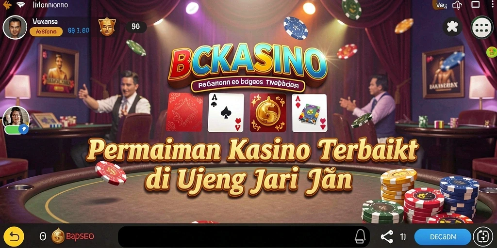 Tampilan menakjubkan dari gameplay BCKASINO yang mengasyikkan.