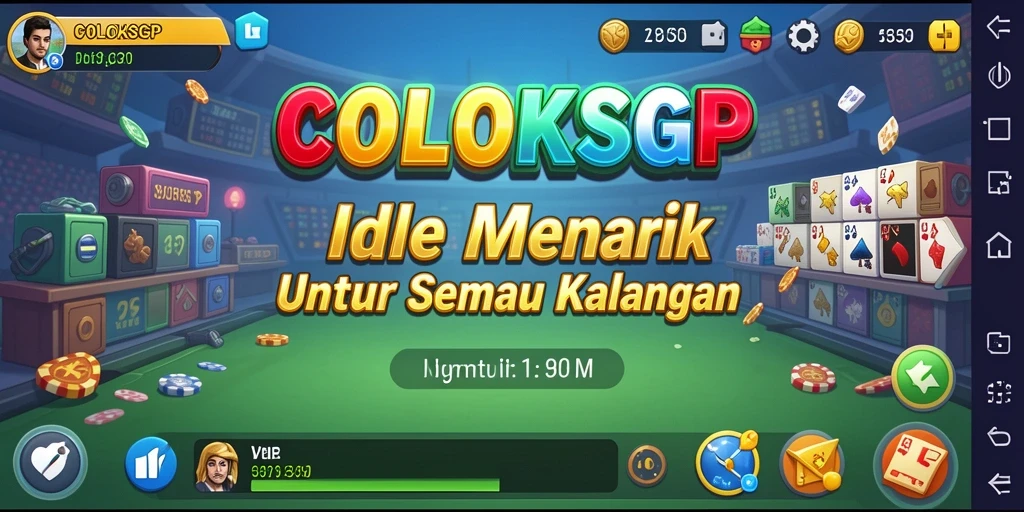 Tampilan gameplay COLOKSGP yang memukau dan menawan.