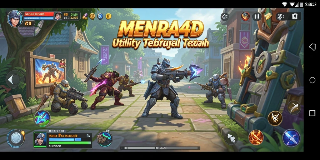 Tampilan antarmuka pengguna MENARA4D yang sederhana dan fungsional.
