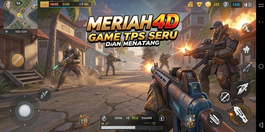 Tampilan gameplay MERIAH4D yang penuh aksi dan strategi.