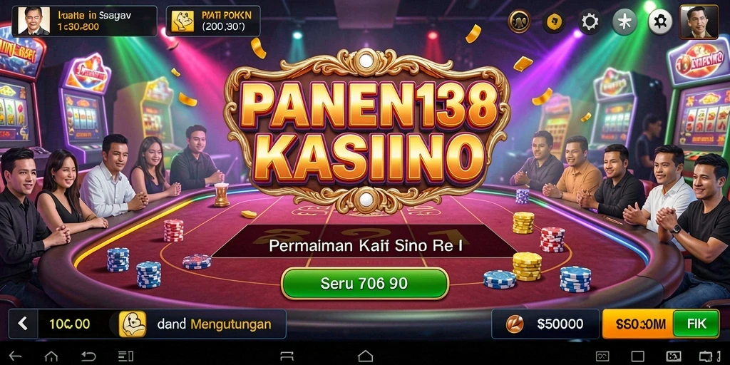 Gameplay menarik dan seru dari <strong>PANEN138</strong> yang menghadirkan sensasi Kasino.