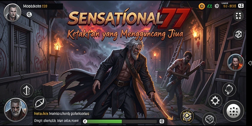 Gameplay SENSATIONAL77 yang menakutkan dan penuh ketegangan.