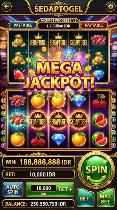 Tampilan aplikasi sedaptogel yang sederhana dan efektif.